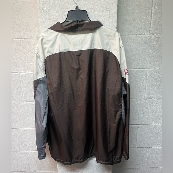 NFL Men's Brown and Gray Jacket- Cleveland Browns - Picture 5 of 6